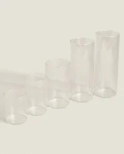 Borosilicate Glass Lantern Vase