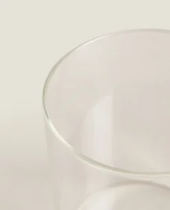 Borosilicate Glass Lantern Vase