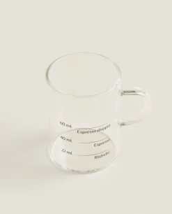 Borosilicate Glass Mug With Silk Screen
