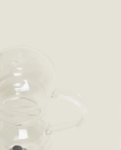 Borosilicate Glass Salt Shaker With Handle