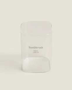 Borosilicate Glass Slogan Tumbler
