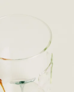 Borosilicate Glass Tumbler With Letters