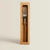 Box 4 Forks With Wood Pattern Handles