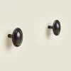 Brass Door Knob (Pack Of 2)