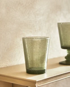 Bubble-Effect Glass Tumbler