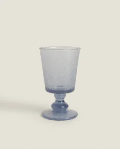 Bubble-Effect Wine Glass
