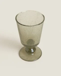 Bubble-Effect Wine Glass