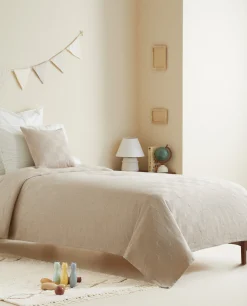 Check Cotton Bedspread