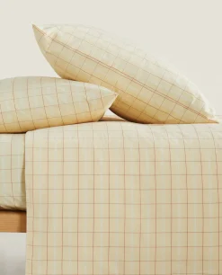 Check Duvet Cover