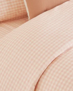 Check Duvet Cover
