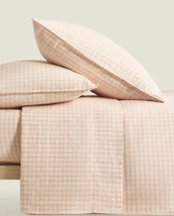 Check Duvet Cover