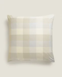 Check Flannel Pillowcase