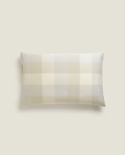 Check Flannel Pillowcase