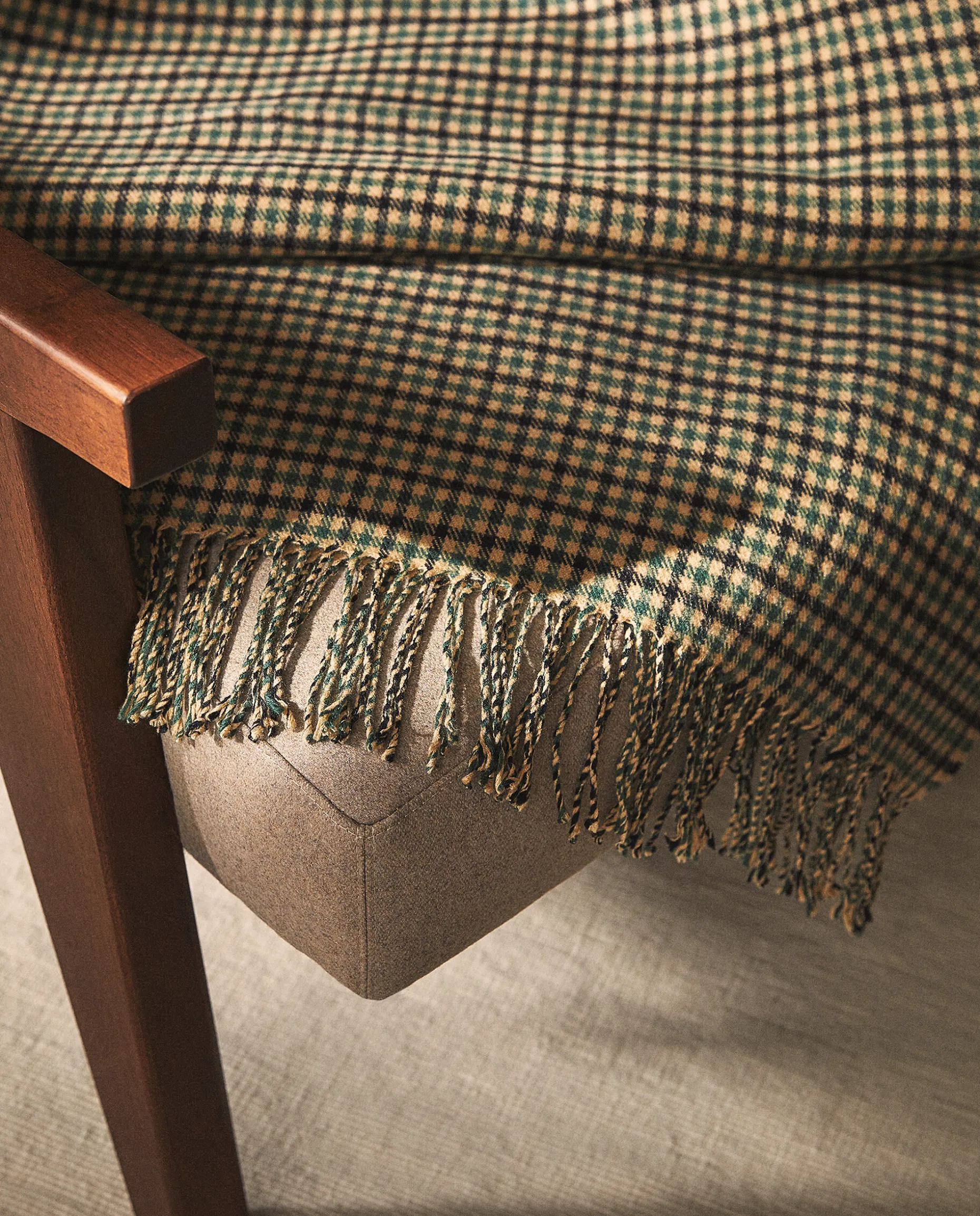 Checked Blanket