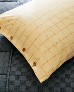 Checked Pillowcase