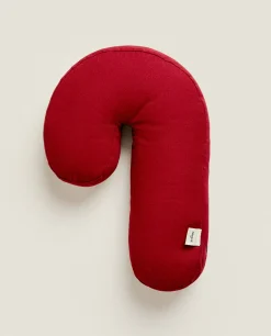 Children'S Candy Cane Christmas Pillow