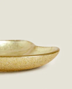 Christmas Heart Glass Bowl