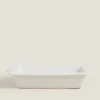Christmas Snowflake Stoneware Serving Dish