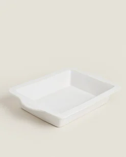 Christmas Snowflake Stoneware Serving Dish