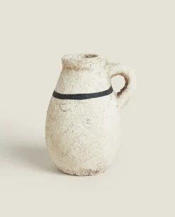 Clay Vase Candlestick
