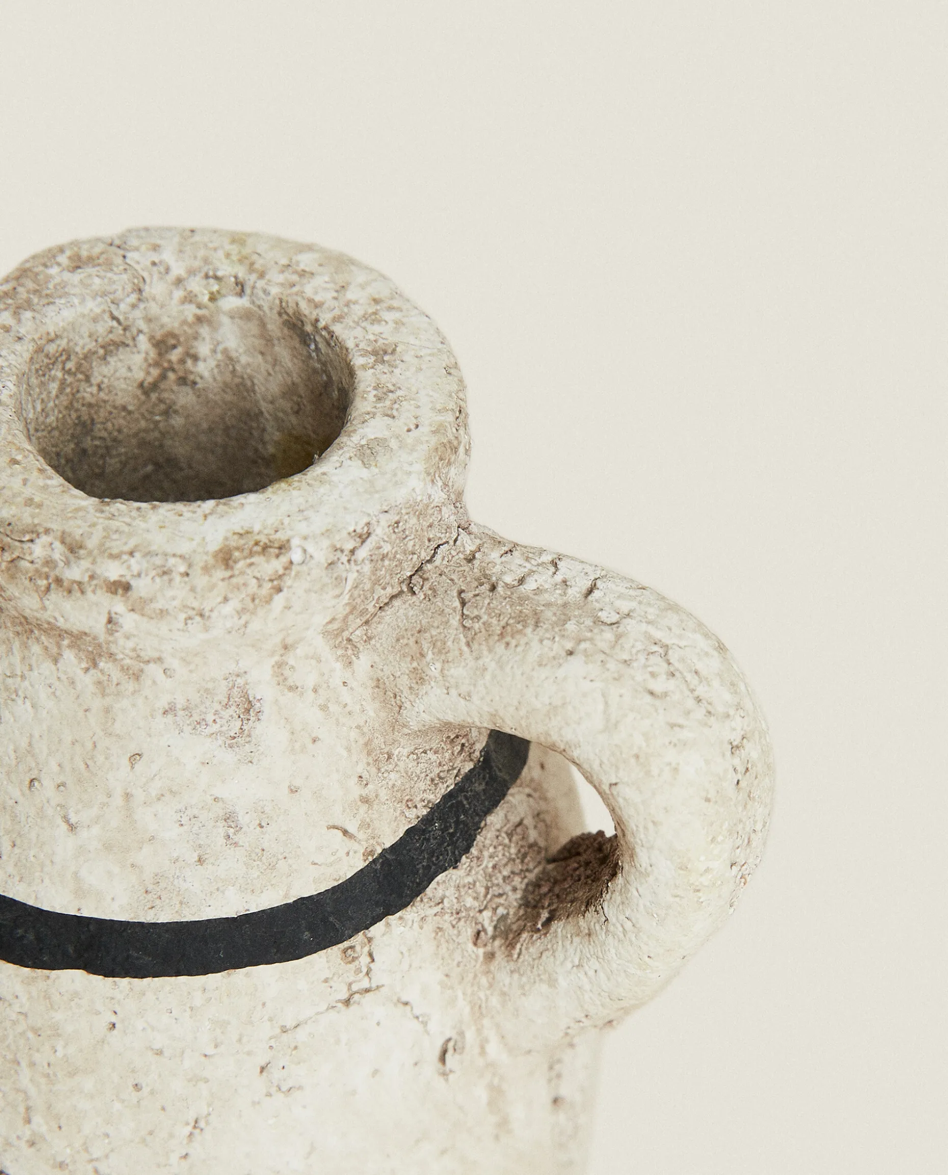 Clay Vase Candlestick