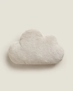 Cloud-Shaped Throw Pillow