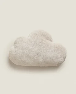 Cloud-Shaped Throw Pillow
