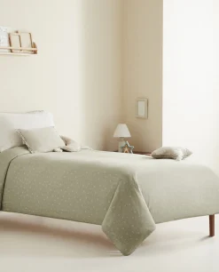 Clover Cotton Chiffon Duvet Cover