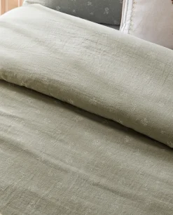 Clover Cotton Chiffon Duvet Cover