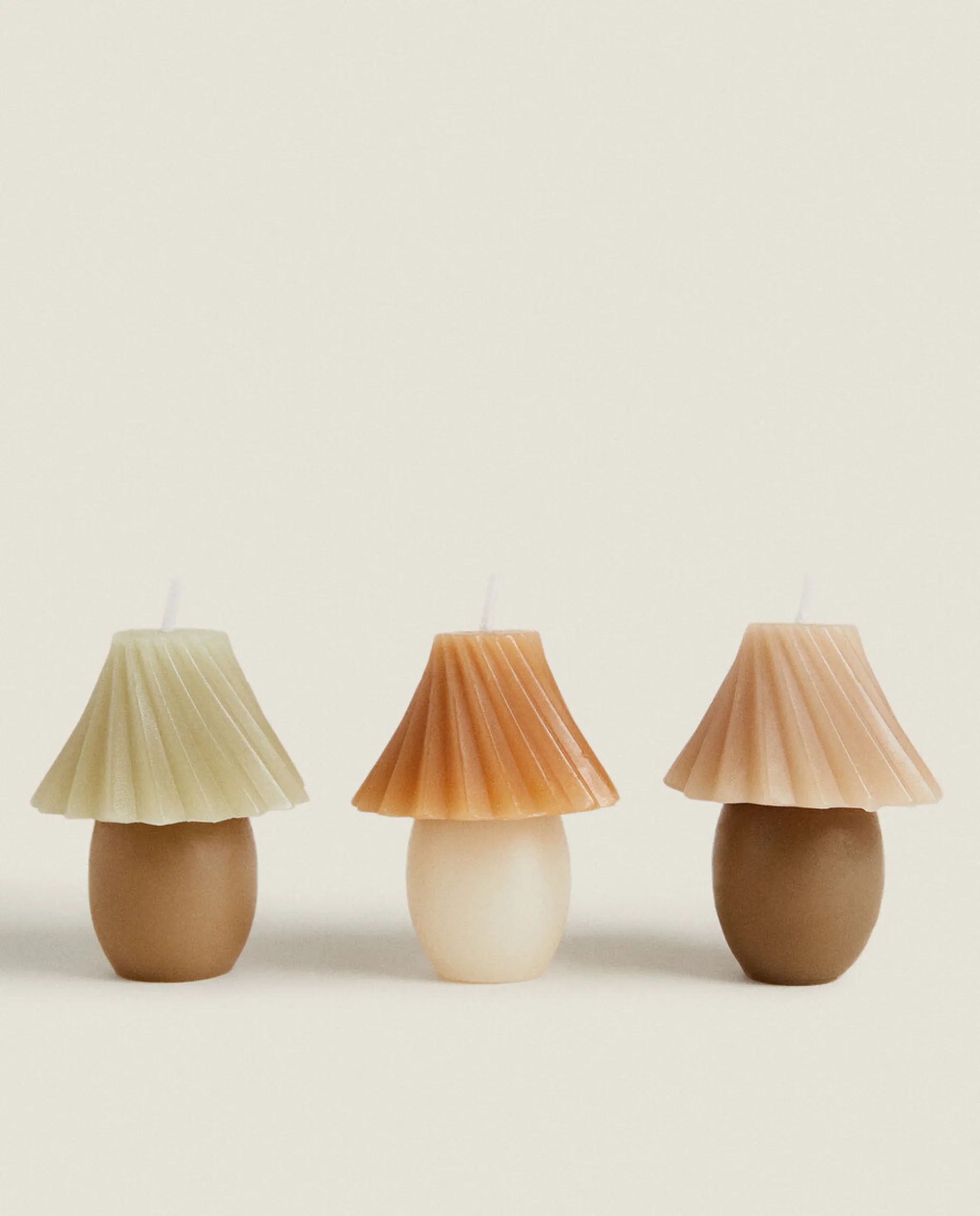 Colored Candles (Pack Of 3)