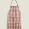 Colored Check Apron
