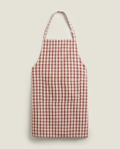 Colored Check Apron