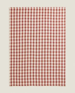 Colored Check Kitchen Towels (Pack Of 2)