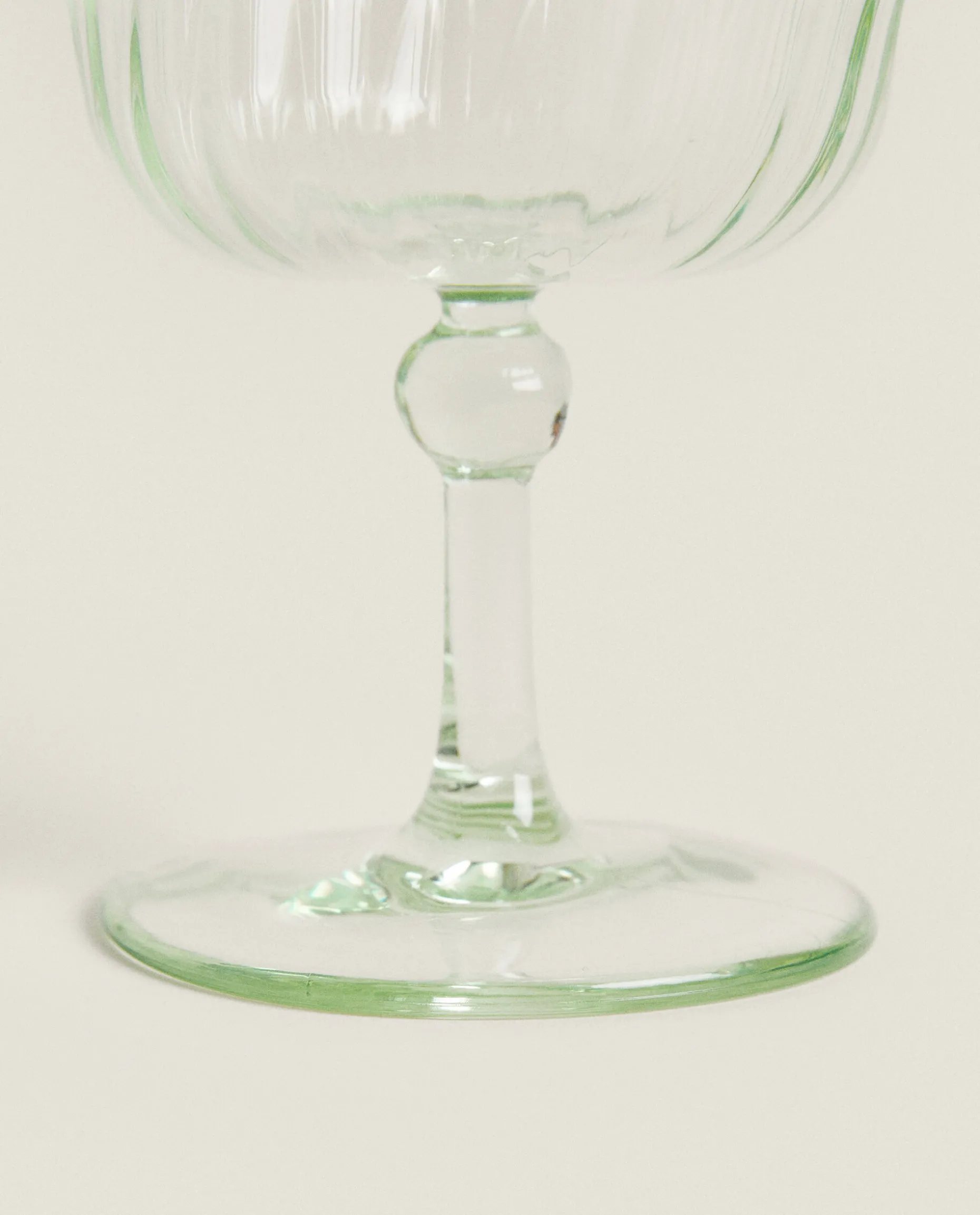 Colored Glass With Lines