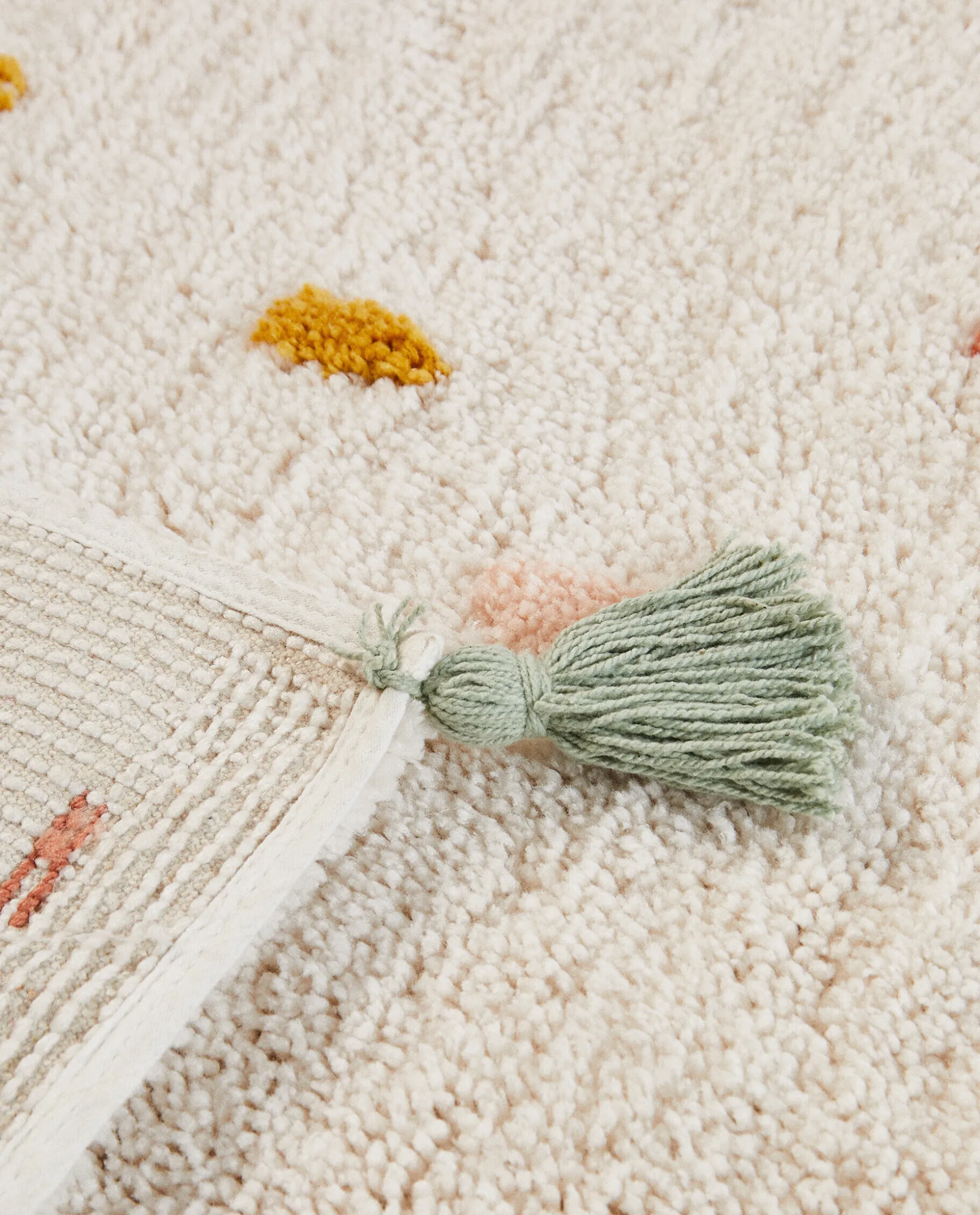 Colored Polka Dot Rug