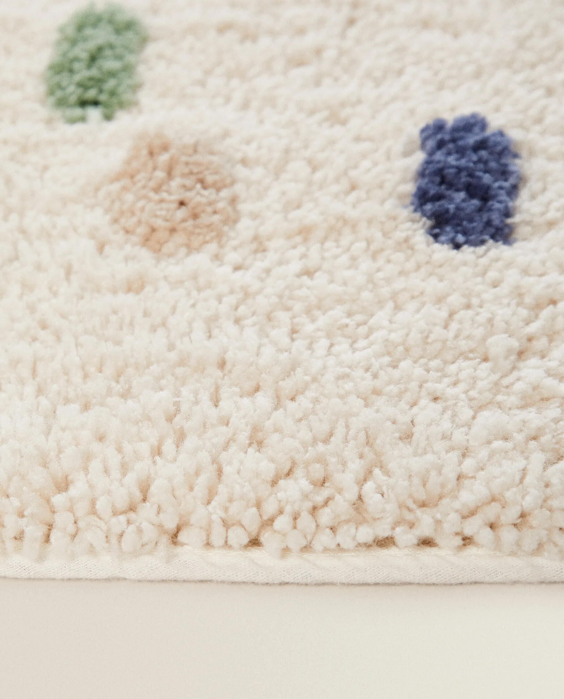 Colored Polka Dot Rug