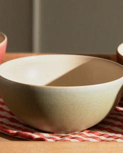 Colored Stoneware Bowl