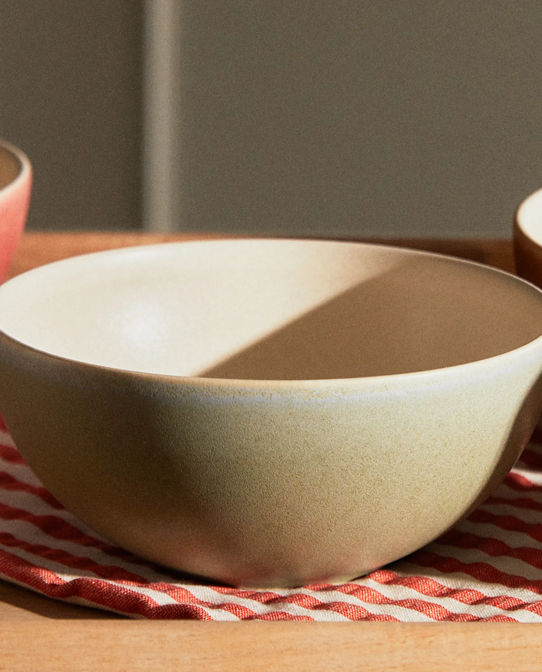Colored Stoneware Bowl