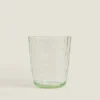 Colored Tumbler With Lines