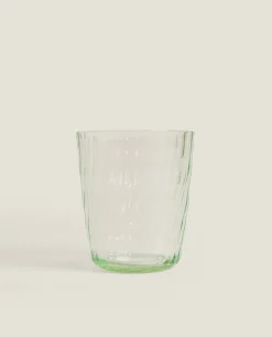 Colored Tumbler With Lines