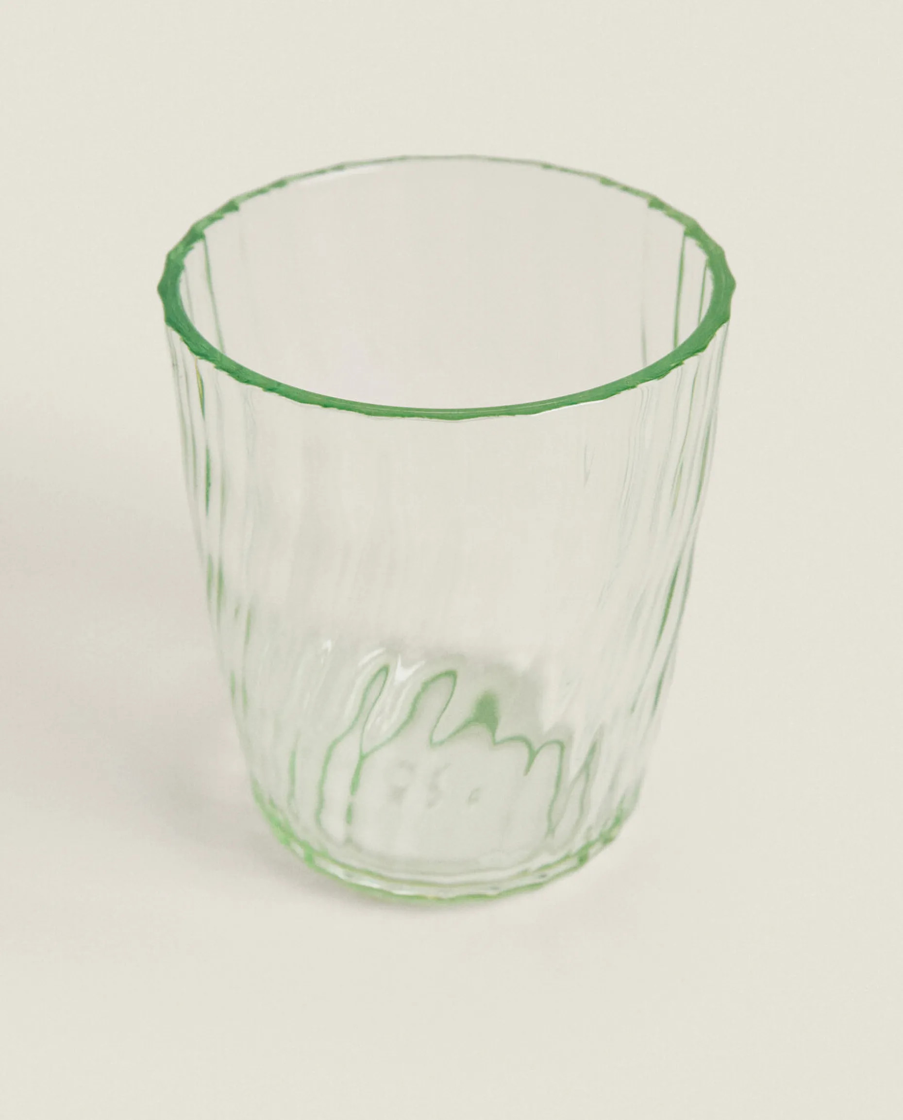 Colored Tumbler With Lines