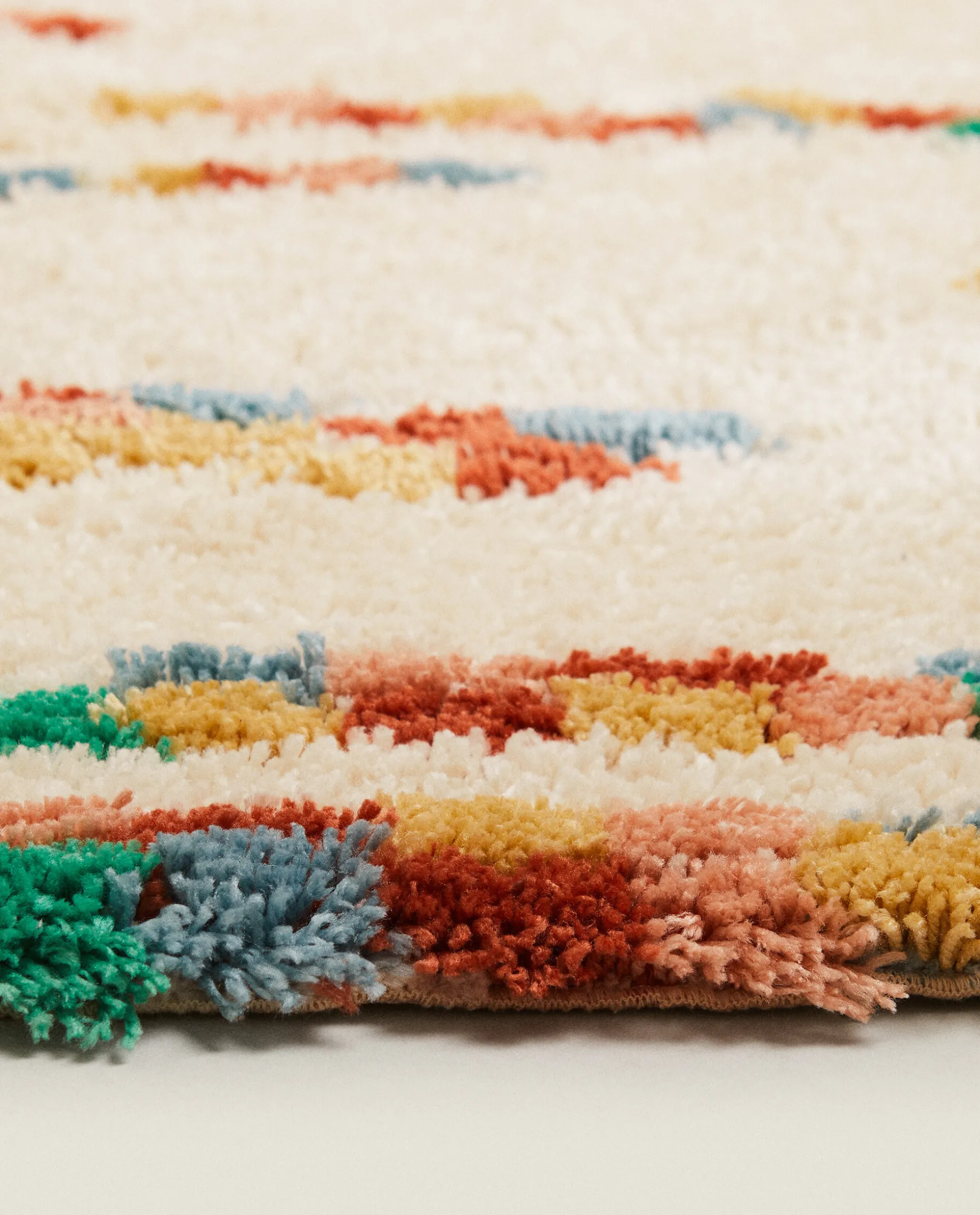 Colored Woven Rug