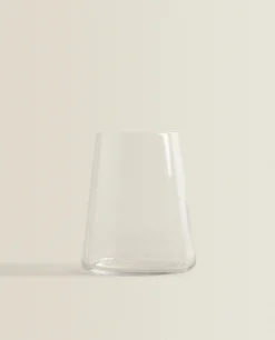 Conical Crystalline Tumbler