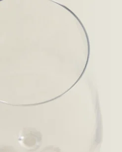 Conical Crystalline Wine Glass