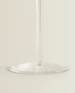 Conical Crystalline Wine Glass