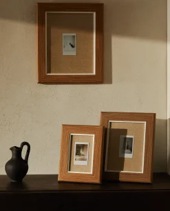 Contrast Wooden Frame