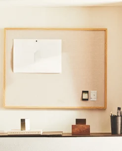 Cork Board With Linen