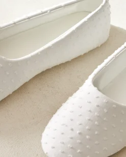 Cotton Ballerina Slippers