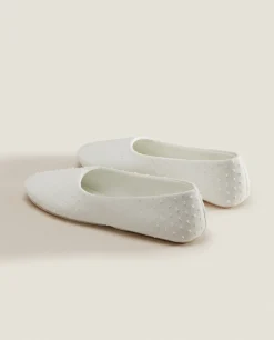 Cotton Ballerina Slippers