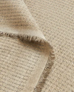 Cotton Blanket With Fringing